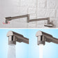 Modern Kitchen Sink Faucet Brass Lever Handles Pot Filler Kitchen Faucet Clearhalo 'Home Improvement' 'home_improvement' 'home_improvement_kitchen_faucets' 'Kitchen Faucets' 'Kitchen Remodel & Kitchen Fixtures' 'Kitchen Sinks & Faucet Components' 'kitchen_faucets' 1200x1200_1e85de5a-0582-4bc5-bf5c-402b9f6a7eca