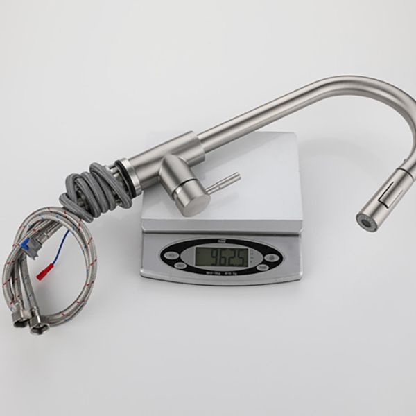 Modern Pull down Sprayer Water Filler One Handle High Arch Kitchen Faucet Clearhalo 'Home Improvement' 'home_improvement' 'home_improvement_kitchen_faucets' 'Kitchen Faucets' 'Kitchen Remodel & Kitchen Fixtures' 'Kitchen Sinks & Faucet Components' 'kitchen_faucets' 1200x1200_1e9a16a8-3ba5-44e9-b464-151bb1351e33