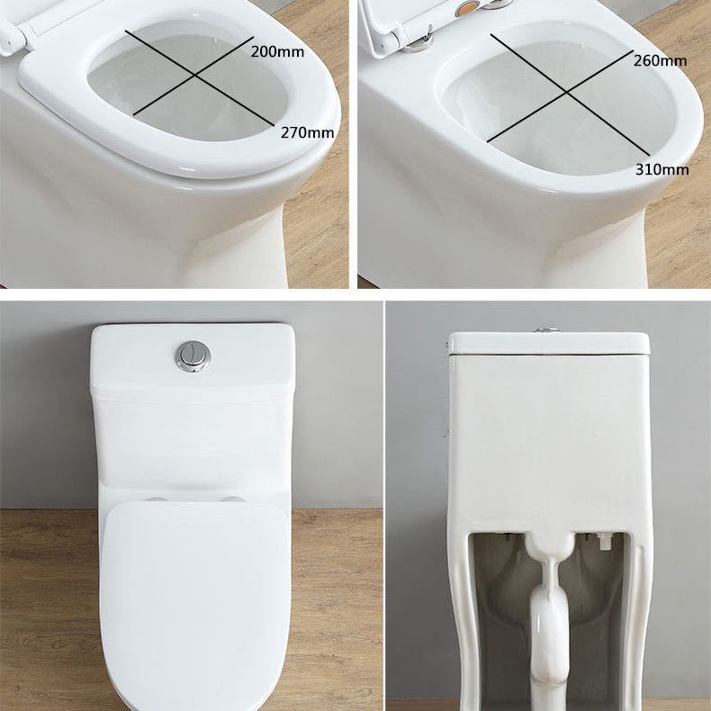 Modern Siphon Jet Toilet Floor Mount Urine Toilet with Toilet Seat Clearhalo 'Bathroom Remodel & Bathroom Fixtures' 'Home Improvement' 'home_improvement' 'home_improvement_toilets' 'Toilets & Bidets' 'Toilets' 1200x1200_1ec14c0b-b391-45ce-a426-8b1d2f2f3d10