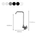 Modern Single Level Bar Faucet 1 Hole No Sensor Kitchen Faucet Clearhalo 'Home Improvement' 'home_improvement' 'home_improvement_kitchen_faucets' 'Kitchen Faucets' 'Kitchen Remodel & Kitchen Fixtures' 'Kitchen Sinks & Faucet Components' 'kitchen_faucets' 1200x1200_1eca88a9-53a7-4a0d-a430-73cafccf80d9