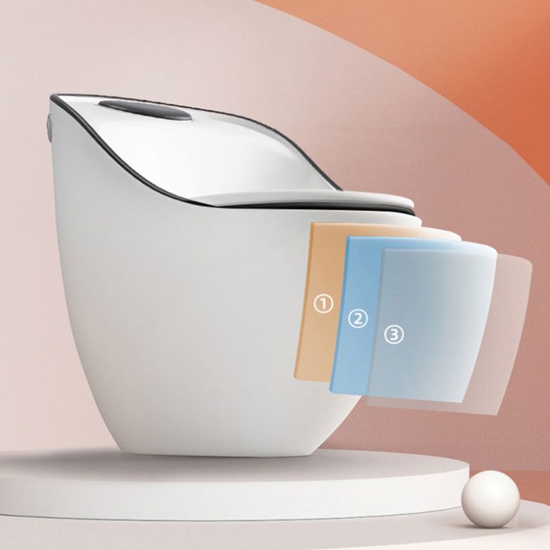 Modern Siphon Jet Urine Toilet Wall Hung Flush Toilet with Toilet Seat Clearhalo 'Bathroom Remodel & Bathroom Fixtures' 'Home Improvement' 'home_improvement' 'home_improvement_toilets' 'Toilets & Bidets' 'Toilets' 1200x1200_1ee901eb-fc8c-48cb-87d6-fb7057f33b12