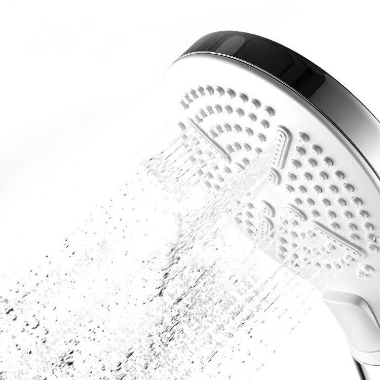 Contemporary Handheld Shower Self-Cleaning Wall-Mount Showerhead Clearhalo 'Bathroom Remodel & Bathroom Fixtures' 'Home Improvement' 'home_improvement' 'home_improvement_shower_heads' 'Shower Heads' 'shower_heads' 'Showers & Bathtubs Plumbing' 'Showers & Bathtubs' 1200x1200_1eef2ba0-08ff-4253-b827-decef978c33d