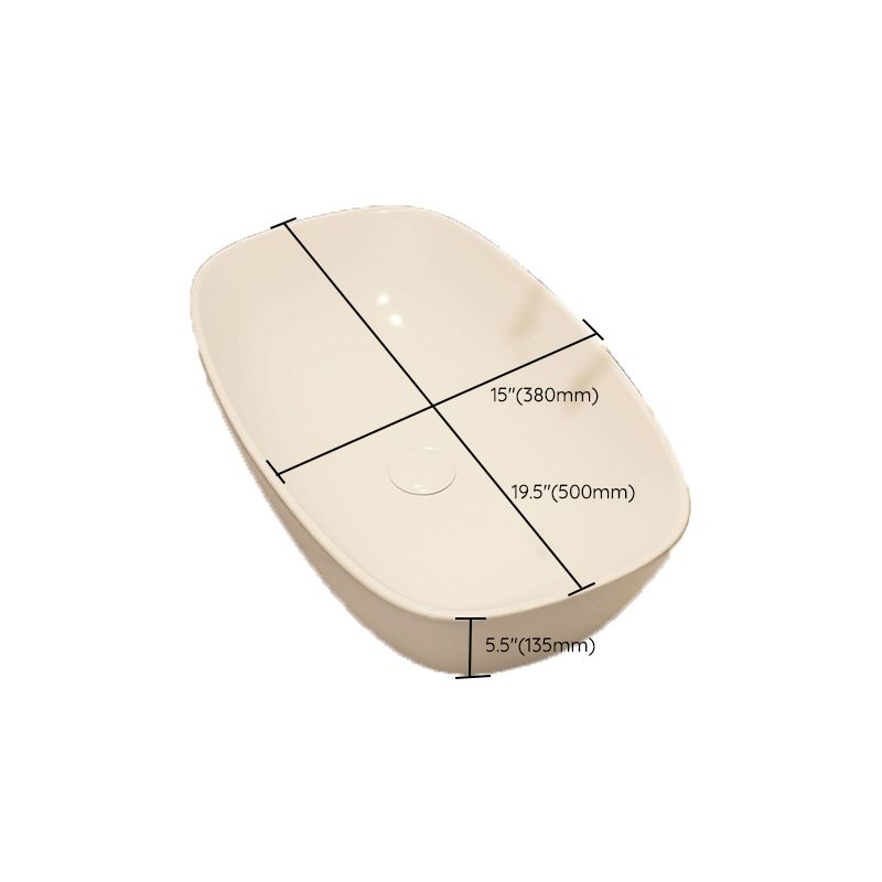 Modern Style White Bathroom Sink Rectangle Ceramic Bathroom Sink Clearhalo 'Bathroom Remodel & Bathroom Fixtures' 'Bathroom Sinks & Faucet Components' 'Bathroom Sinks' 'bathroom_sink' 'Home Improvement' 'home_improvement' 'home_improvement_bathroom_sink' 1200x1200_1f0be7bd-212b-40e1-8250-c90bce5d1614