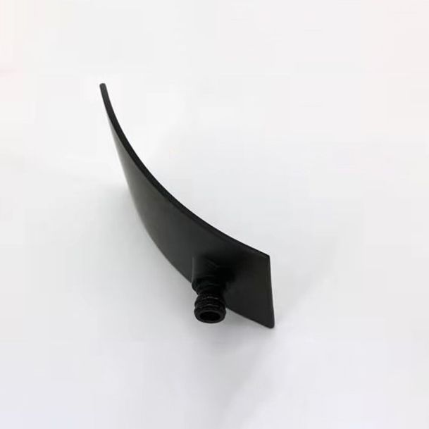 Wall Mounted Metal Tub Filler One Handles Waterfall Tub Faucet Trim Clearhalo 'Bathroom Remodel & Bathroom Fixtures' 'Bathtub Faucets' 'bathtub_faucets' 'Home Improvement' 'home_improvement' 'home_improvement_bathtub_faucets' 1200x1200_1f0e9f06-bc60-496f-b45a-98fef24fa38e