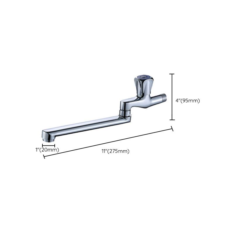 Modern Faucet 1-Handle and 1-Hole Single Level Pot Filler Kitchen Faucet Clearhalo 'Home Improvement' 'home_improvement' 'home_improvement_kitchen_faucets' 'Kitchen Faucets' 'Kitchen Remodel & Kitchen Fixtures' 'Kitchen Sinks & Faucet Components' 'kitchen_faucets' 1200x1200_1f1d2f24-fb73-446b-83fb-482e3e710ab4