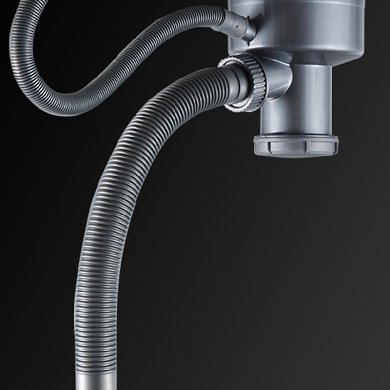 Contemporary Kitchen Sink Set Stainless Steel Friction Resistant Kitchen Sink Set Clearhalo 'Home Improvement' 'home_improvement' 'home_improvement_kitchen_sinks' 'Kitchen Remodel & Kitchen Fixtures' 'Kitchen Sinks & Faucet Components' 'Kitchen Sinks' 'kitchen_sinks' 1200x1200_1f23581e-3f20-47a4-9a35-5eabf86fa259