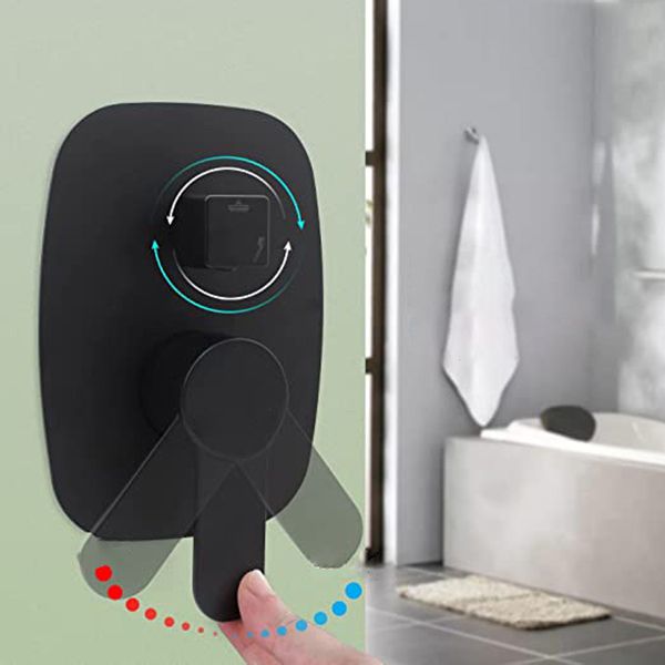 Shower Set Brass Modern Ceiling Mounted Dual Shower Head Square Swivel Shower System Clearhalo 'Bathroom Remodel & Bathroom Fixtures' 'Home Improvement' 'home_improvement' 'home_improvement_shower_faucets' 'Shower Faucets & Systems' 'shower_faucets' 'Showers & Bathtubs Plumbing' 'Showers & Bathtubs' 1200x1200_1f2c555b-9662-464c-9751-c971142464a8