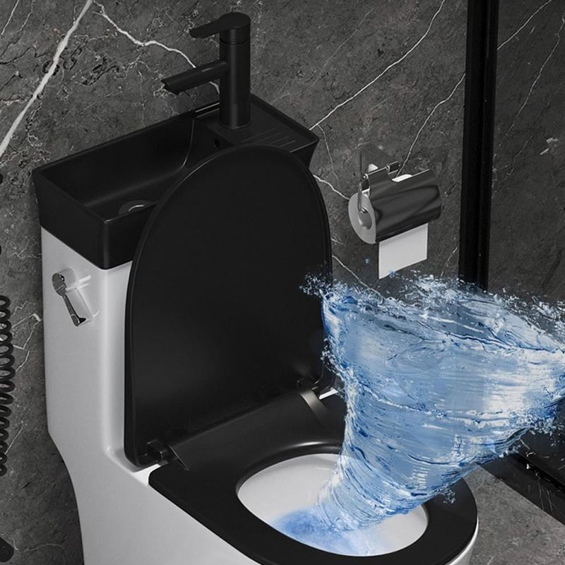 Modern White Ceramic Flush Toilet Floor Mounted Urine Toilet with Seat for Washroom Clearhalo 'Bathroom Remodel & Bathroom Fixtures' 'Home Improvement' 'home_improvement' 'home_improvement_toilets' 'Toilets & Bidets' 'Toilets' 1200x1200_1f30de43-c0f1-484e-9e10-e3484d9a3f77