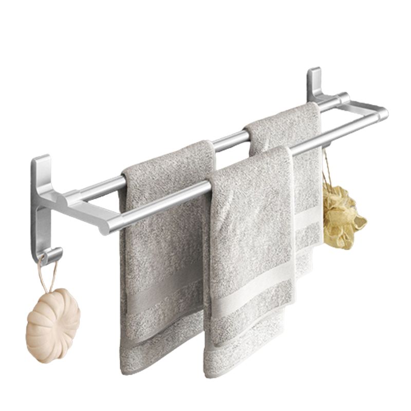 Metal Bathroom Hardware Set Adhesive Mount Bathroom Accessory Kit Clearhalo 'Bathroom Hardware Sets' 'Bathroom Hardware' 'Bathroom Remodel & Bathroom Fixtures' 'bathroom_hardware_sets' 'Home Improvement' 'home_improvement' 'home_improvement_bathroom_hardware_sets' 1200x1200_1f35c26d-8d8a-44ec-968f-390d8b84ee38