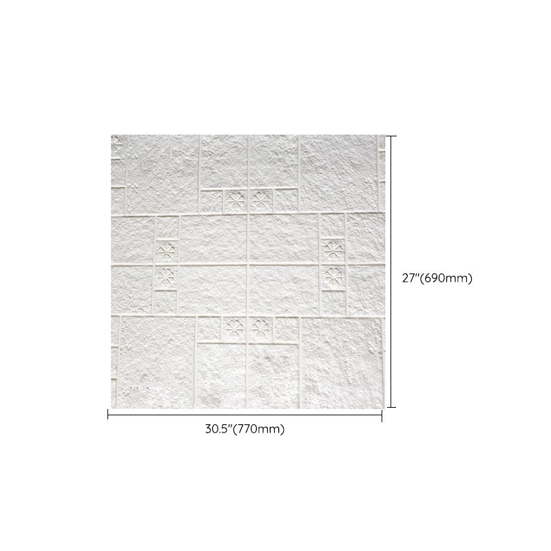 Modern Wall Paneling Peel and Stick Waterproof 3D Print Wall Panel Clearhalo 'Flooring 'Home Improvement' 'home_improvement' 'home_improvement_wall_paneling' 'Wall Paneling' 'wall_paneling' 'Walls & Ceilings' Walls and Ceiling' 1200x1200_1f379063-b5aa-4e88-93fd-f0a2137172df