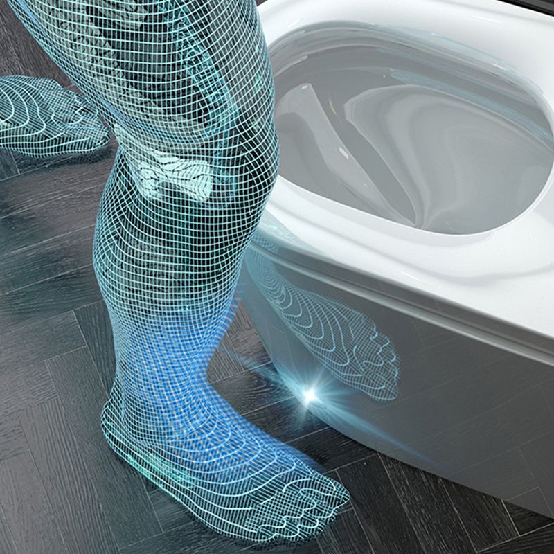 Contemporary Siphon Jet Flush Toilet 1-Piece Toilet Bowl for Bathroom Clearhalo 'Bathroom Remodel & Bathroom Fixtures' 'Home Improvement' 'home_improvement' 'home_improvement_toilets' 'Toilets & Bidets' 'Toilets' 1200x1200_1f3c4a54-a847-41fd-9631-59cc826486d7