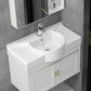 Wall Mount Glam Bathroom Vanity Metal Frame Single-Sink Gray Vanity Set Clearhalo 'Bathroom Remodel & Bathroom Fixtures' 'Bathroom Vanities' 'bathroom_vanities' 'Home Improvement' 'home_improvement' 'home_improvement_bathroom_vanities' 1200x1200_1f3e26fb-ad7f-451d-ba48-a670682756a4