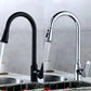 Gooseneck 1-Handle Faucet Copper with Pull out Sprayer with Water Dispenser Faucet Clearhalo 'Home Improvement' 'home_improvement' 'home_improvement_kitchen_faucets' 'Kitchen Faucets' 'Kitchen Remodel & Kitchen Fixtures' 'Kitchen Sinks & Faucet Components' 'kitchen_faucets' 1200x1200_1f770a60-3513-4e5a-9ab9-07abb9ab4e80