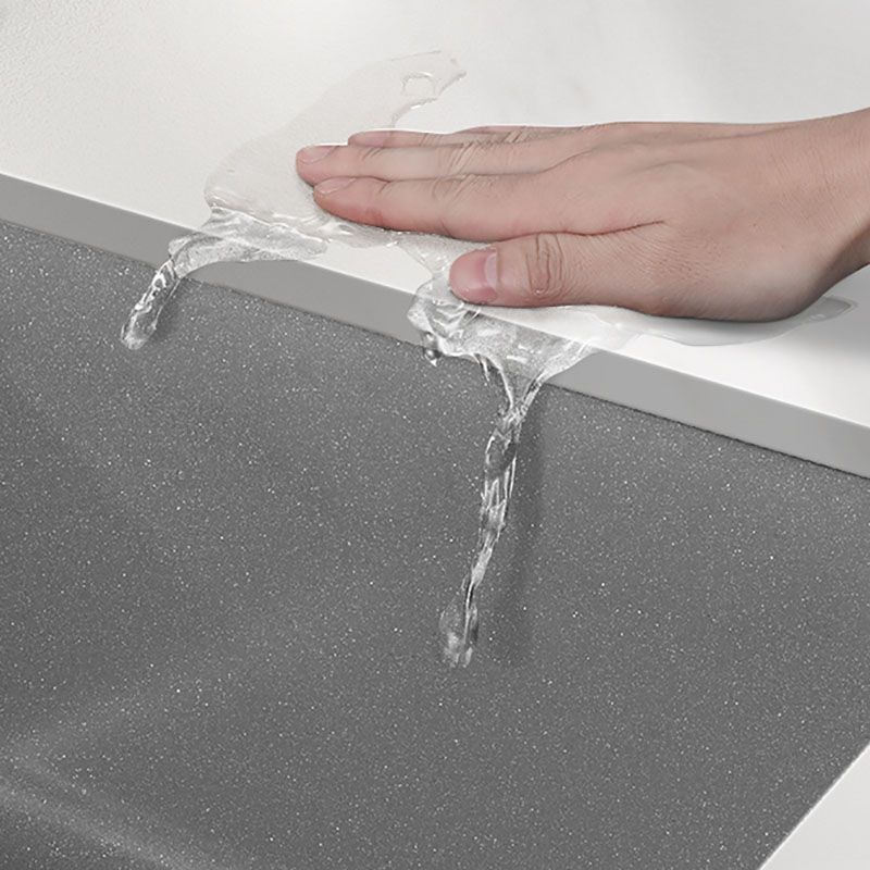 Quartz Kitchen Sink Contemporary Single Bowl Kitchen Sink with Strainer Clearhalo 'Home Improvement' 'home_improvement' 'home_improvement_kitchen_sinks' 'Kitchen Remodel & Kitchen Fixtures' 'Kitchen Sinks & Faucet Components' 'Kitchen Sinks' 'kitchen_sinks' 1200x1200_1f8791cc-d149-4c95-9062-7c7eb8c7dc1a