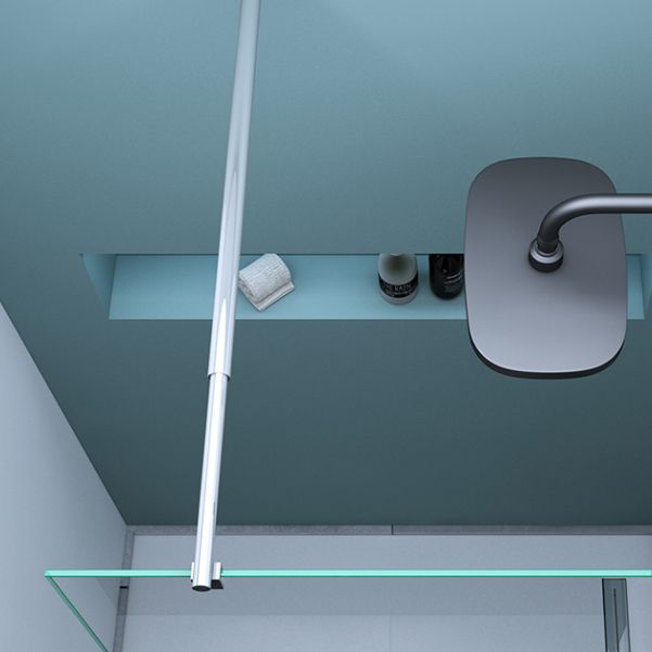 Single Fixed Transparent Fixed Glass Panel Frameless Fixed Glass Panel Clearhalo 'Bathroom Remodel & Bathroom Fixtures' 'Home Improvement' 'home_improvement' 'home_improvement_shower_tub_doors' 'Shower and Tub Doors' 'shower_tub_doors' 'Showers & Bathtubs' 1200x1200_1f942d7b-de2d-4422-ac52-ea4c3e455360