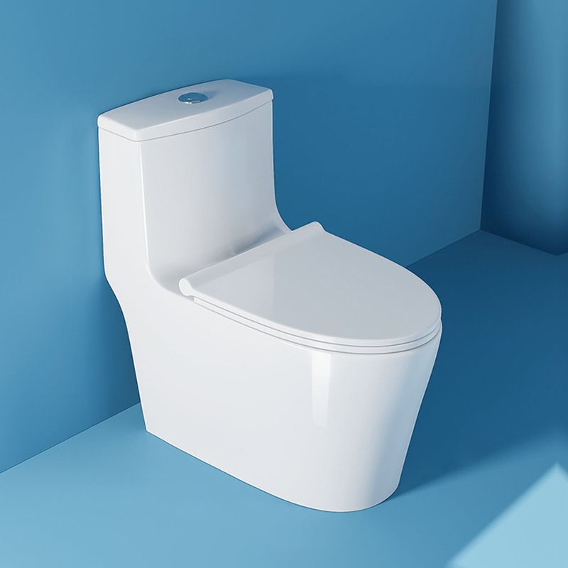 Contemporary One Piece Toilet Floor Mounted White Toilet Bowl for Washroom Clearhalo 'Bathroom Remodel & Bathroom Fixtures' 'Home Improvement' 'home_improvement' 'home_improvement_toilets' 'Toilets & Bidets' 'Toilets' 1200x1200_1fb2f002-158f-4122-a875-6af152fa30cb