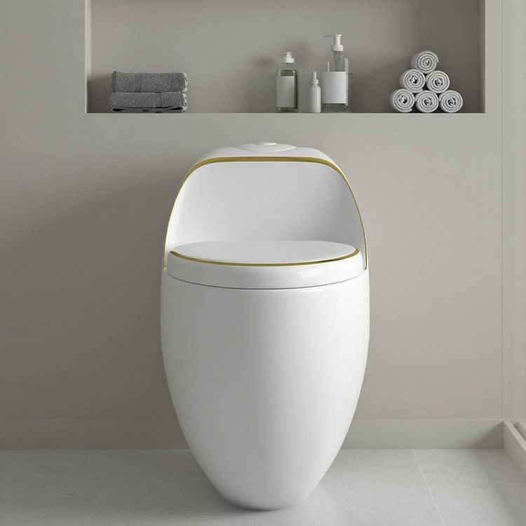 Contemporary 1 Piece Flush Toilet Floor Mounted Urine Toilet for Bathroom Clearhalo 'Bathroom Remodel & Bathroom Fixtures' 'Home Improvement' 'home_improvement' 'home_improvement_toilets' 'Toilets & Bidets' 'Toilets' 1200x1200_1fd60b7f-0195-445e-9d58-8292cf573513