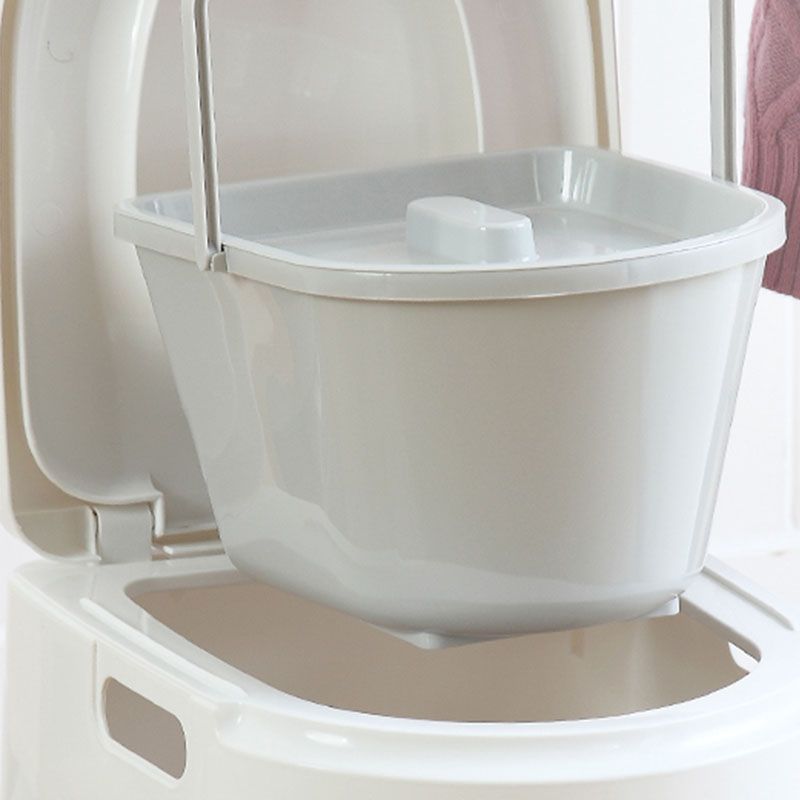 Modern Flush Toilet Plastic Round Floor Mount Urine Toilet for Bathroom Clearhalo 'Bathroom Remodel & Bathroom Fixtures' 'Home Improvement' 'home_improvement' 'home_improvement_toilets' 'Toilets & Bidets' 'Toilets' 1200x1200_1fe8cceb-c9f3-4d2c-a347-7e13d0b79540