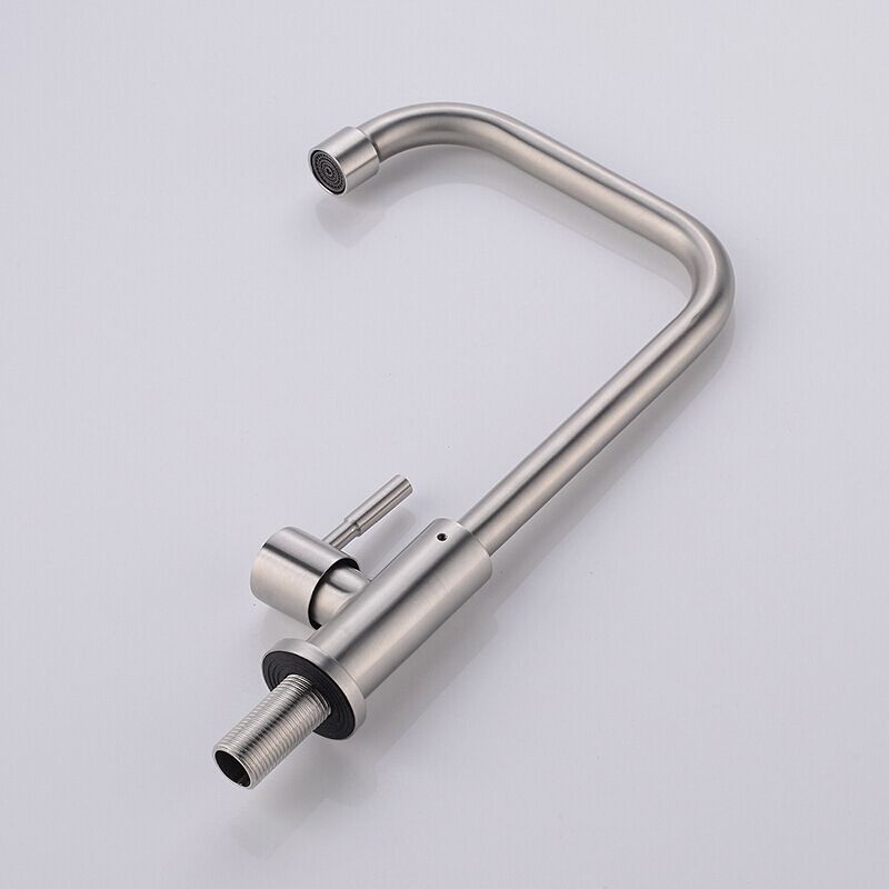 Modern Pot Filler 304 Stainless Steel 1-Handle High Arch Kitchen Faucet Clearhalo 'Home Improvement' 'home_improvement' 'home_improvement_kitchen_faucets' 'Kitchen Faucets' 'Kitchen Remodel & Kitchen Fixtures' 'Kitchen Sinks & Faucet Components' 'kitchen_faucets' 1200x1200_1ff92df9-0547-4f29-9e56-175f08fc9292