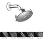 Wall Mounted Metal Shower Head Modern Round Fixed Shower Head Clearhalo 'Bathroom Remodel & Bathroom Fixtures' 'Home Improvement' 'home_improvement' 'home_improvement_shower_heads' 'Shower Heads' 'shower_heads' 'Showers & Bathtubs Plumbing' 'Showers & Bathtubs' 1200x1200_200835fd-9f2b-4fb6-ba5f-8d99f0a5b924