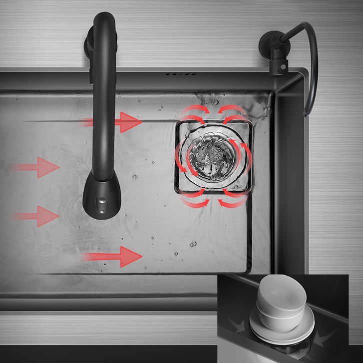 Modern Style Kitchen Sink Stainless Steel Noise-cancelling Design Kitchen Sink Clearhalo 'Home Improvement' 'home_improvement' 'home_improvement_kitchen_sinks' 'Kitchen Remodel & Kitchen Fixtures' 'Kitchen Sinks & Faucet Components' 'Kitchen Sinks' 'kitchen_sinks' 1200x1200_204f18ad-4dc5-4b5e-8fc2-6007e28eb357