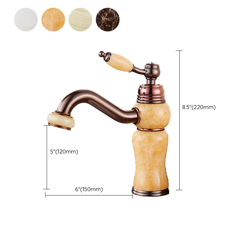 Luxury Vessel Sink Faucet Lever Handle Circular Vessel Sink Bathroom Faucet Clearhalo 'Bathroom Remodel & Bathroom Fixtures' 'Bathroom Sink Faucets' 'Bathroom Sinks & Faucet Components' 'bathroom_sink_faucets' 'Home Improvement' 'home_improvement' 'home_improvement_bathroom_sink_faucets' 1200x1200_2050a7ae-bcaa-4fe8-b6b3-09904e75bc6f