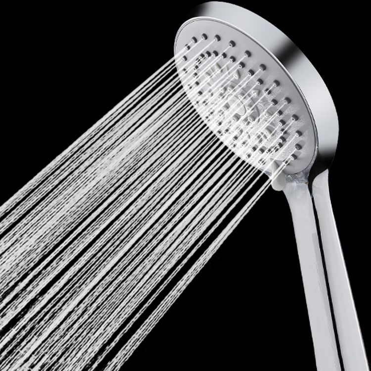Contemporary Handheld Shower Head High Flow 5-Spray Patterns Wall-Mount Showerhead Clearhalo 'Bathroom Remodel & Bathroom Fixtures' 'Home Improvement' 'home_improvement' 'home_improvement_shower_heads' 'Shower Heads' 'shower_heads' 'Showers & Bathtubs Plumbing' 'Showers & Bathtubs' 1200x1200_2065d734-d4f4-4c33-b34d-e9e37b9a5402
