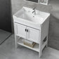 Bathroom Sink Vanity Drawers Doors Mirror Shelf Storage Vanity with Faucet Clearhalo 'Bathroom Remodel & Bathroom Fixtures' 'Bathroom Vanities' 'bathroom_vanities' 'Home Improvement' 'home_improvement' 'home_improvement_bathroom_vanities' 1200x1200_20962d59-96e8-40b7-9c50-4287ec440f58