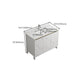 Free Standing Vanity Set White Drawer Ceramic Sink Faucet Vanity Set with Mirror Clearhalo 'Bathroom Remodel & Bathroom Fixtures' 'Bathroom Vanities' 'bathroom_vanities' 'Home Improvement' 'home_improvement' 'home_improvement_bathroom_vanities' 1200x1200_20a8ecb6-2f89-4138-8cab-f9ffb2eb21d1