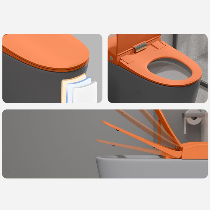 Modern Floor Mount Toilet Bowl Siphon Jet Skirted Toilet with Seat for Bathroom Clearhalo 'Bathroom Remodel & Bathroom Fixtures' 'Home Improvement' 'home_improvement' 'home_improvement_toilets' 'Toilets & Bidets' 'Toilets' 1200x1200_20aeee52-174f-4221-a44b-64b448020334