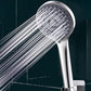 Modern Plastic Shower Head Round Handheld Shower Head with Adjustable Water Flow Clearhalo 'Bathroom Remodel & Bathroom Fixtures' 'Home Improvement' 'home_improvement' 'home_improvement_shower_heads' 'Shower Heads' 'shower_heads' 'Showers & Bathtubs Plumbing' 'Showers & Bathtubs' 1200x1200_20c5b522-795e-4bb7-8c01-018fb357bb56