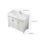 Modern Bathroom Sink Vanity Freestanding Single-Sink Bathroom Vanity Set Clearhalo 'Bathroom Remodel & Bathroom Fixtures' 'Bathroom Vanities' 'bathroom_vanities' 'Home Improvement' 'home_improvement' 'home_improvement_bathroom_vanities' 1200x1200_20cbd24e-2842-40e6-bbe3-74cd284190a7