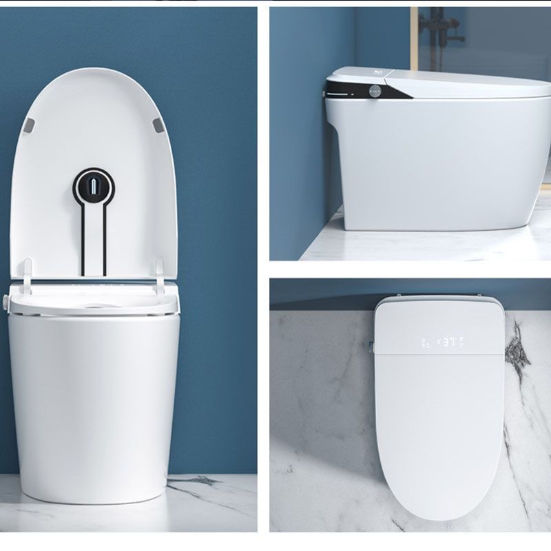 Smart One Piece Toilet Concealed Tank Elongated Toilet with Automatic Flush Clearhalo 'Bathroom Remodel & Bathroom Fixtures' 'Home Improvement' 'home_improvement' 'home_improvement_toilets' 'Toilets & Bidets' 'Toilets' 1200x1200_20ed34ad-26ca-4037-82fe-d7625303a0c6