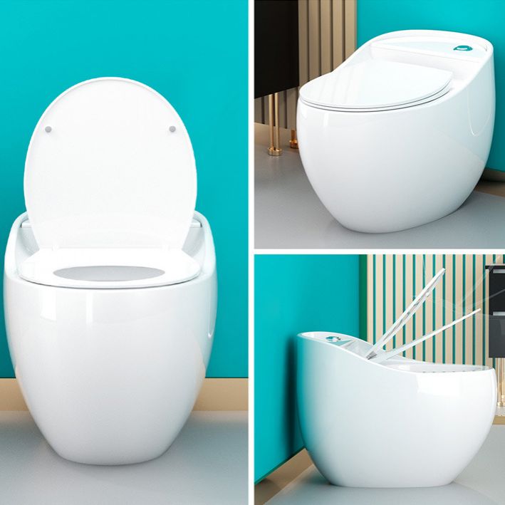 1-Piece Round Flush Toilet 0.8/1.28 GPF Ceramic Toilet Bowl for Bathroom Clearhalo 'Bathroom Remodel & Bathroom Fixtures' 'Home Improvement' 'home_improvement' 'home_improvement_toilets' 'Toilets & Bidets' 'Toilets' 1200x1200_210df984-03f0-4d1d-8309-3592a82f7bc3