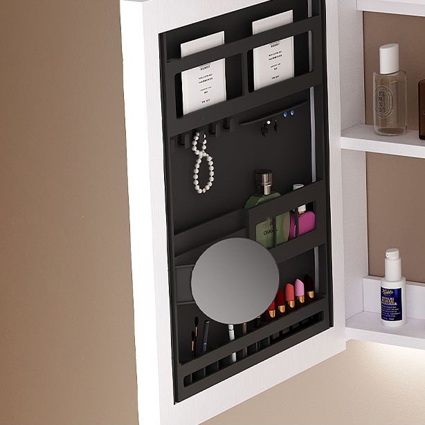 Wall Mounted Bath Vanity Mirror Single Sink Rectangular Bathroom Vanity with 2 Drawers Clearhalo 'Bathroom Remodel & Bathroom Fixtures' 'Bathroom Vanities' 'bathroom_vanities' 'Home Improvement' 'home_improvement' 'home_improvement_bathroom_vanities' 1200x1200_212bb506-9f05-47d9-8625-2aa1fdd56a49