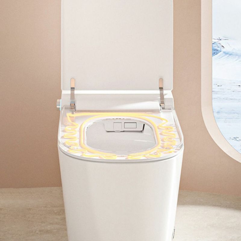 Floor Mount Bidet in White Finish with Remote Control Included Clearhalo 'Bathroom Remodel & Bathroom Fixtures' 'Bidets' 'Home Improvement' 'home_improvement' 'home_improvement_bidets' 'Toilets & Bidets' 1200x1200_212db238-29b8-4376-a494-df6d881a9b19