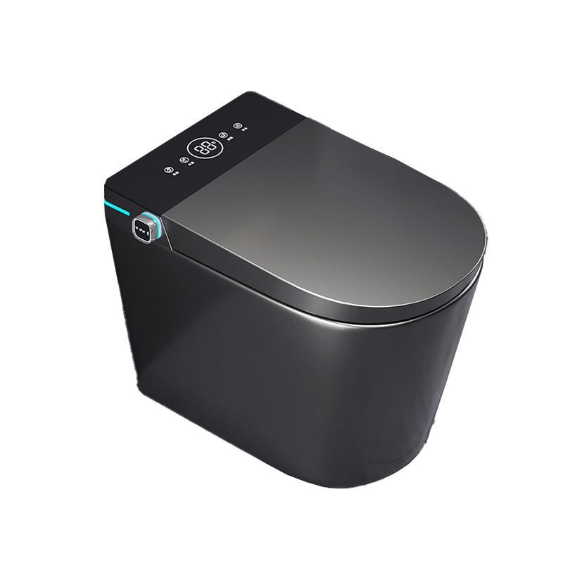 Modern Floor Mount Flush Toilet Siphon Jet Urine Toilet with Slow Close Seat for Washroom Clearhalo 'Bathroom Remodel & Bathroom Fixtures' 'Home Improvement' 'home_improvement' 'home_improvement_toilets' 'Toilets & Bidets' 'Toilets' 1200x1200_2138ae87-e836-4046-a1fb-7ffc8fcb728e