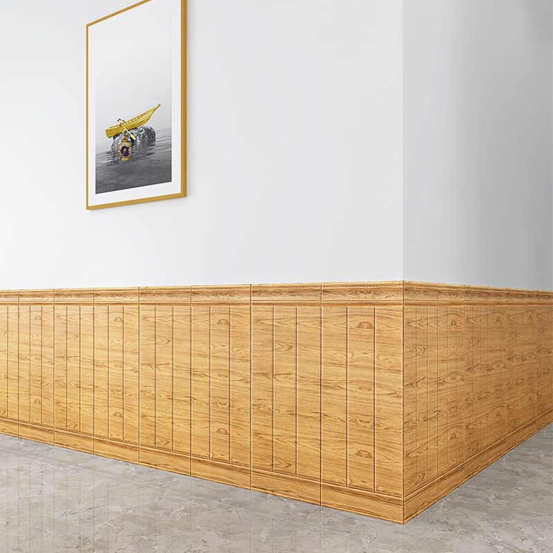 Industrial Wall Plank 3D Wood Grain Bathroom Living Room Wall Panels Set of 10 Clearhalo 'Flooring 'Home Improvement' 'home_improvement' 'home_improvement_wall_paneling' 'Wall Paneling' 'wall_paneling' 'Walls & Ceilings' Walls and Ceiling' 1200x1200_214c8b34-64c8-4403-9b68-ef0eef50e646
