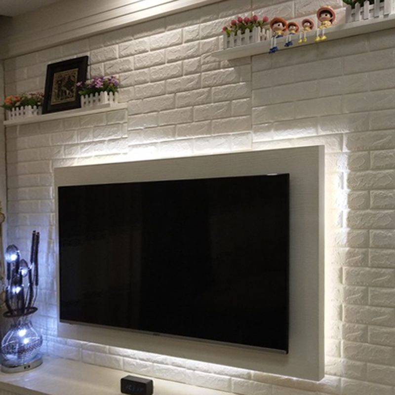 Contemporary Wall Paneling 3D Embossed Mosaic Design Waterproof Wall Ceiling Clearhalo 'Flooring 'Home Improvement' 'home_improvement' 'home_improvement_wall_paneling' 'Wall Paneling' 'wall_paneling' 'Walls & Ceilings' Walls and Ceiling' 1200x1200_21583a16-f4d0-4fc5-b93c-af2088e4b9ee