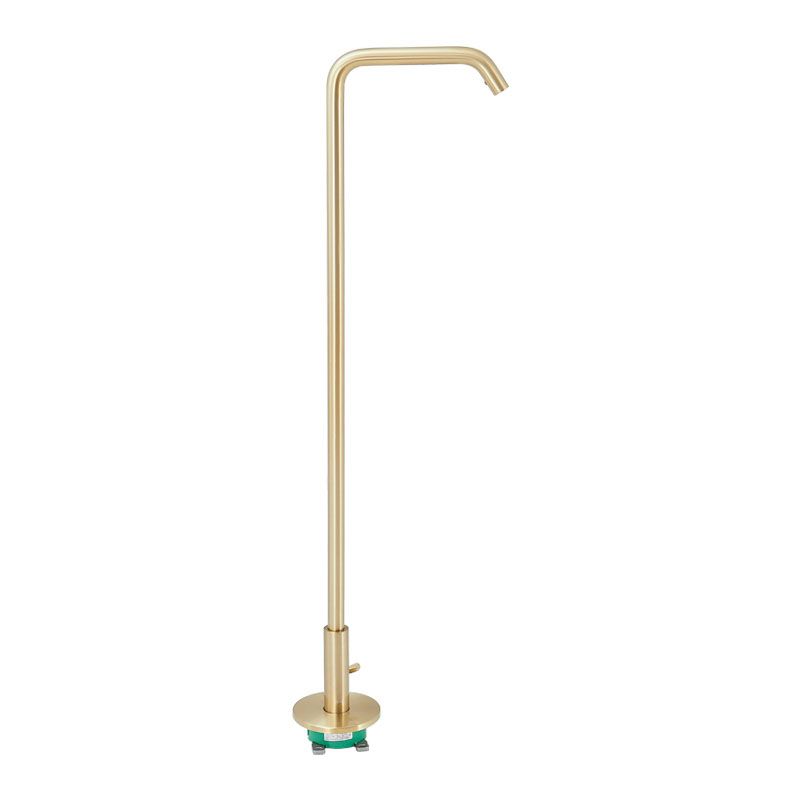 Tub Filler High Arc Handshower Lever Handle Copper Freestanding Tub Filler Clearhalo 'Bathroom Remodel & Bathroom Fixtures' 'Bathtub Faucets' 'bathtub_faucets' 'Home Improvement' 'home_improvement' 'home_improvement_bathtub_faucets' 1200x1200_216f2c96-1872-4940-91fe-181c6579bf43
