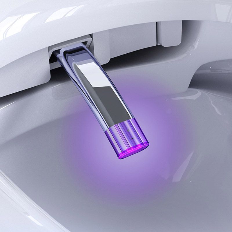 Contemporary 1-Piece Toilet Wall-mount Urine Toilet with Slow Close Seat for Washroom Clearhalo 'Bathroom Remodel & Bathroom Fixtures' 'Home Improvement' 'home_improvement' 'home_improvement_toilets' 'Toilets & Bidets' 'Toilets' 1200x1200_21c2fef7-3552-48ce-aba1-fb898a90f4bd