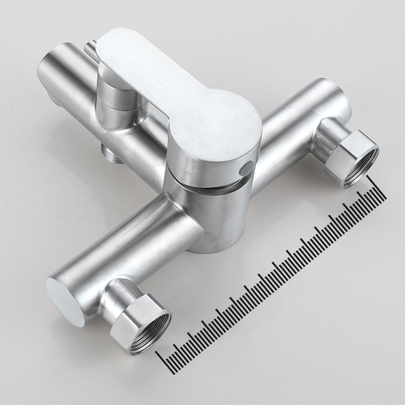 Popular Tub Filler Trim 304 Stainless Steel Wall Mounted Tub Filler Clearhalo 'Bathroom Remodel & Bathroom Fixtures' 'Bathtub Faucets' 'bathtub_faucets' 'Home Improvement' 'home_improvement' 'home_improvement_bathtub_faucets' 1200x1200_21e328bb-fded-4dc3-aa6f-c0796a5cadf1