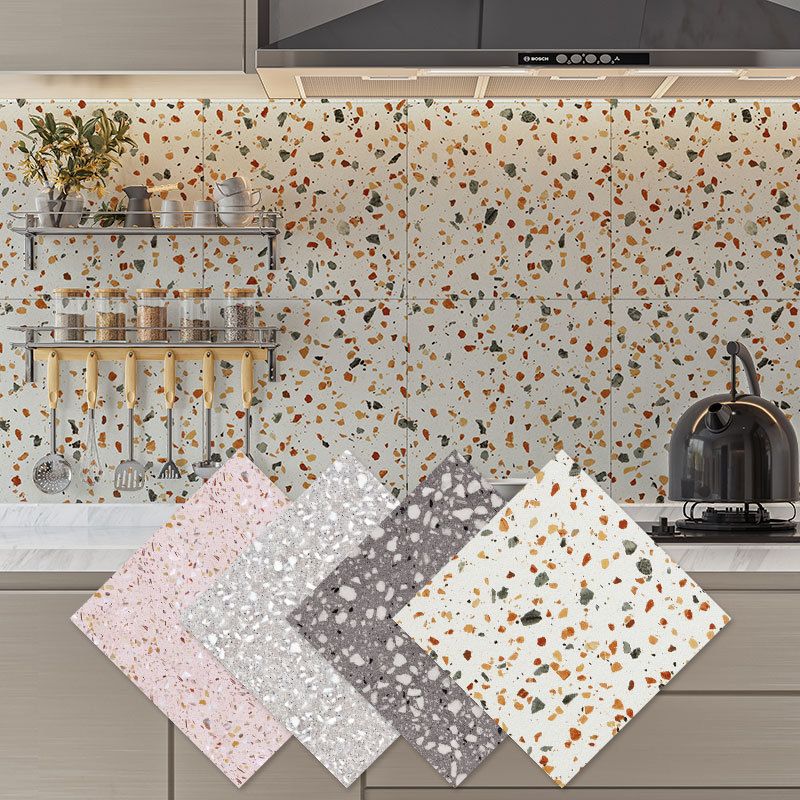 Contemporary Plastic Wallpaper Square Shape Wallpaper with Waterproof Clearhalo 'Flooring 'Home Improvement' 'home_improvement' 'home_improvement_peel_stick_blacksplash' 'Peel & Stick Backsplash Tile' 'peel_stick_blacksplash' 'Walls & Ceilings' Walls and Ceiling' 1200x1200_21ea2414-d63e-439d-a828-6cc2c2996d93