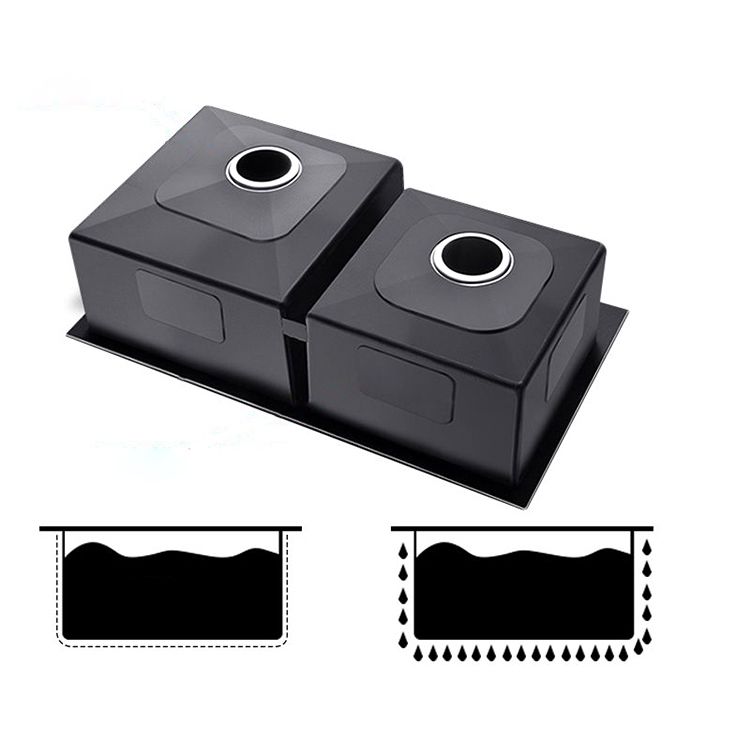 Modern Style Kitchen Sink Drop-In Stainless Steel Kitchen Double Sink Clearhalo 'Home Improvement' 'home_improvement' 'home_improvement_kitchen_sinks' 'Kitchen Remodel & Kitchen Fixtures' 'Kitchen Sinks & Faucet Components' 'Kitchen Sinks' 'kitchen_sinks' 1200x1200_21f1f368-a7cc-4b36-ada7-a11144831501