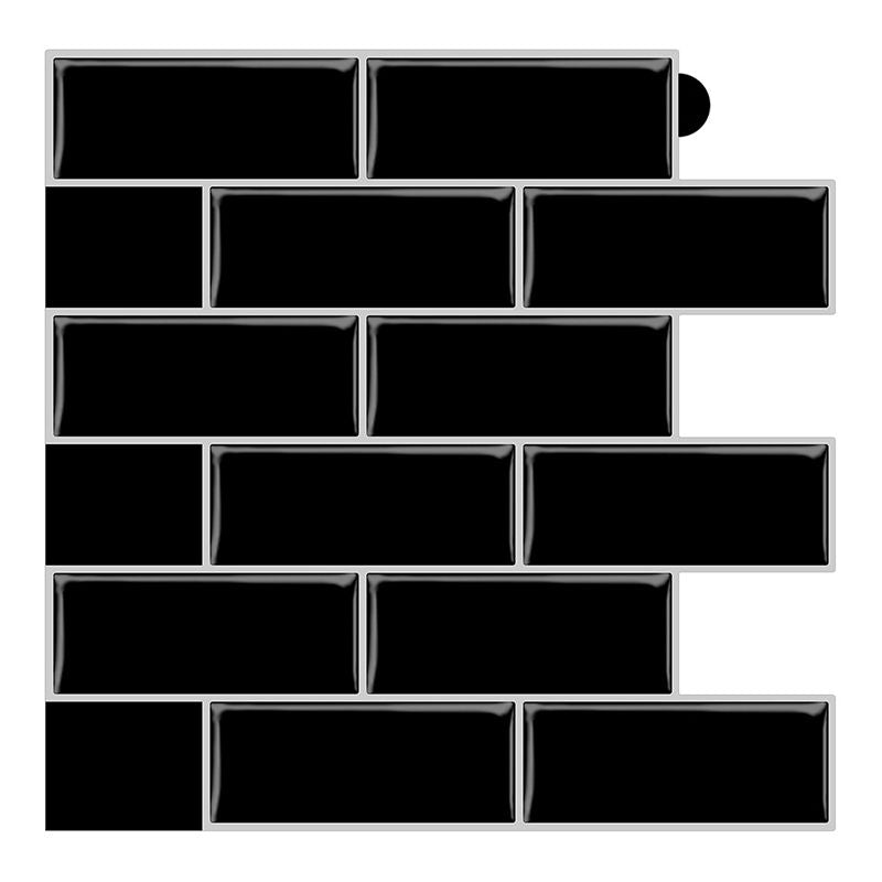 Peel & Stick Subway Tile PVC Stain Resistant Rectangle Peel and Stick Tile for Kitchen Clearhalo 'Flooring 'Home Improvement' 'home_improvement' 'home_improvement_peel_stick_blacksplash' 'Peel & Stick Backsplash Tile' 'peel_stick_blacksplash' 'Walls & Ceilings' Walls and Ceiling' 1200x1200_222d962c-012d-46e7-b462-4be8f4a630cd