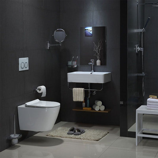 Small Apartment All-mounted Toilet Concealed Tank Toilet with Slow Close Seat Clearhalo 'Bathroom Remodel & Bathroom Fixtures' 'Home Improvement' 'home_improvement' 'home_improvement_toilets' 'Toilets & Bidets' 'Toilets' 1200x1200_222fb0ee-f81f-4ffa-9d5b-85f43be404b4