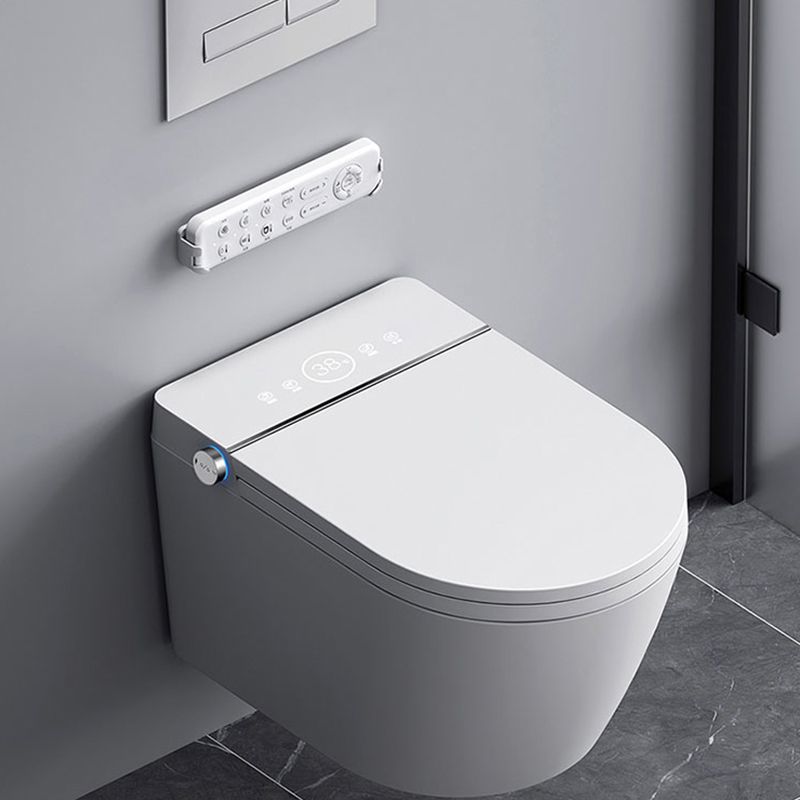 Contemporary Wall Mount Flush Toilet Heated Seat Included Urine Toilet for Washroom Clearhalo 'Bathroom Remodel & Bathroom Fixtures' 'Home Improvement' 'home_improvement' 'home_improvement_toilets' 'Toilets & Bidets' 'Toilets' 1200x1200_223eab59-c23c-4bb6-926a-6a8bc08668a2