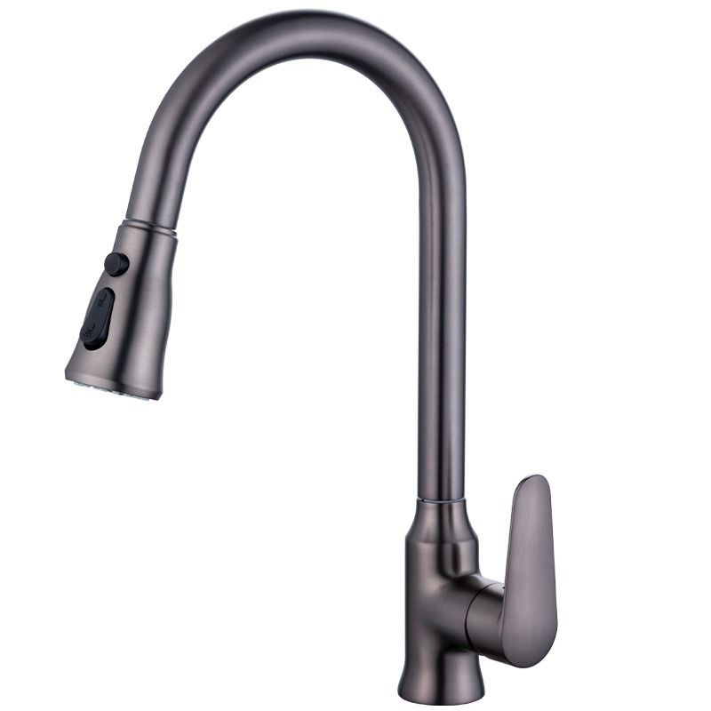 Modern 1-Handle Faucet with Pull out Sprayer with Water Dispenser Copper Faucet Clearhalo 'Home Improvement' 'home_improvement' 'home_improvement_kitchen_faucets' 'Kitchen Faucets' 'Kitchen Remodel & Kitchen Fixtures' 'Kitchen Sinks & Faucet Components' 'kitchen_faucets' 1200x1200_22433b97-bf57-4509-81d0-22fbf02eeec8