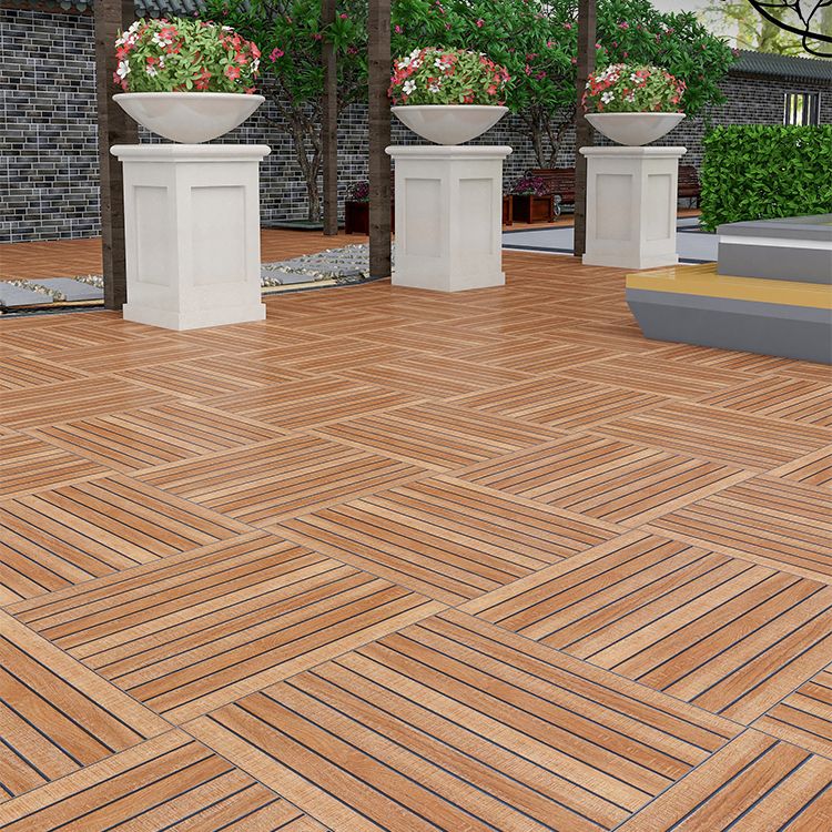 Outdoor Flooring Tiles 23.6" × 23.6" Flooring Tiles with Slip Resistant Clearhalo 'Home Improvement' 'home_improvement' 'home_improvement_outdoor_deck_tiles_planks' 'Outdoor Deck Tiles & Planks' 'Outdoor Flooring & Tile' 'Outdoor Remodel' 'outdoor_deck_tiles_planks' 1200x1200_2254e2b7-c7d3-4d8e-8231-ce5f34f65101