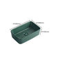 Modern Bathroom Sink Rectangular Vessel Lavatory Sink in Green Clearhalo 'Bathroom Remodel & Bathroom Fixtures' 'Bathroom Sinks & Faucet Components' 'Bathroom Sinks' 'bathroom_sink' 'Home Improvement' 'home_improvement' 'home_improvement_bathroom_sink' 1200x1200_22562bca-2658-4582-b429-6830ece4cd5b